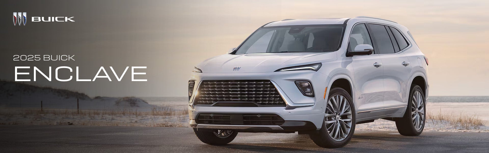 2025 Buick Enclave White