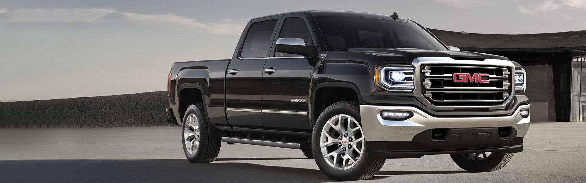 Black GMC Sierra