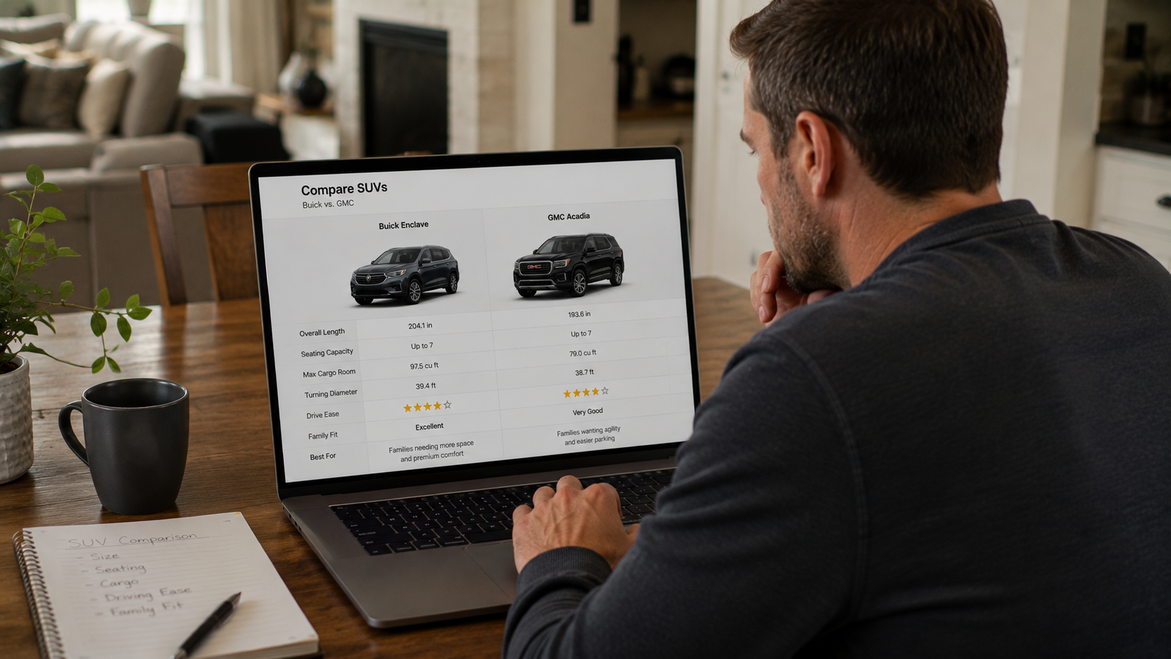 Comparing Buick and GMC SUVs in Lowell MA at Greater Lowell Buick GMC