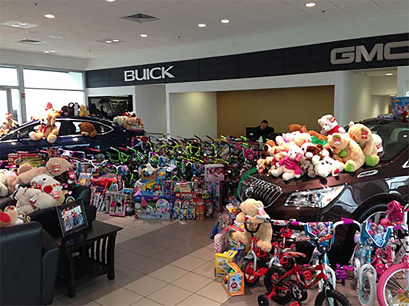 Lowell Buick Toys for Tots Drive